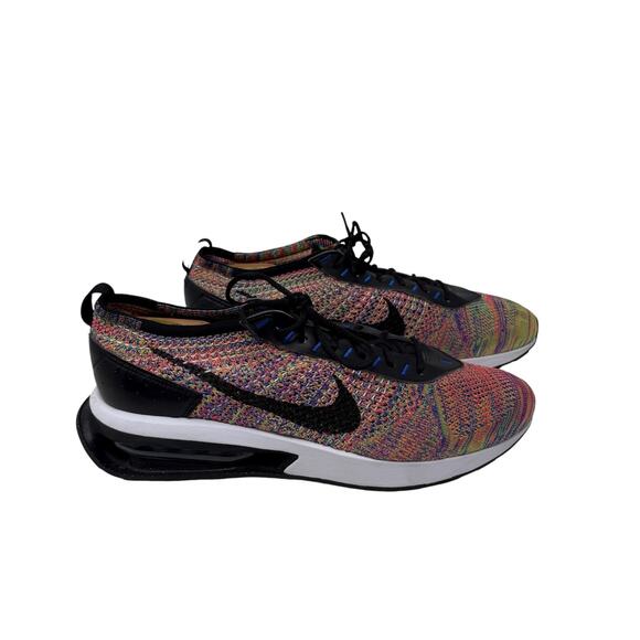 Nike Air Max Flyknit Racer Multicolor Ghost Green Pink Blast FD2765-900 sz 12